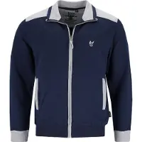 Hajo Heren homewear jasje blauw | Maat 58