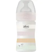 Chicco Babyfles welzijn 150 ml vanaf 0 maanden in wit