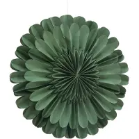 Ebuy24 Järvsön kerstster met licht papier Ø60 cm hanglamp groen.