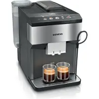 Siemens volautomatische koffiemachine TP516DX3 EQ.500 classic connect, voor bonen, 1500 W, tot 1,9 l/270 g, incl. accessoires, roestvrij staal kleur-zwart