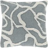 Unique living sierkussen nanou beach blue -45x45cm