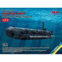 ICM Modelbouwpakket Militaire voertuigen - S019 U-Boat Type - Molch - WWII Germen Midget Submarine Plastic - 1:72 - Modelbouw