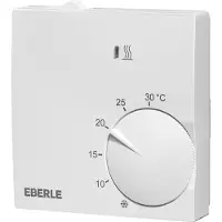 Eberle 131110451100 RTR-S 6202-1 Kamerthermostaat Montagewijze: Opbouw (op muur) Verwarmen met aan/uit-schakelaar 1 stuk(s)