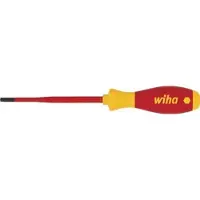 Wiha Schroevendraaier | maat T 10 | klinglengte 100 mm VDE geïsoleerd | slim fix | 1 stuk - 36536 36536