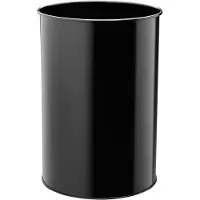 Durable vuilnisbak metaal (30 liter, zwart)