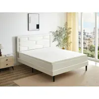 Vente-unique Dekmatras Luxe met vormgeheugen ALOE VERA van NATUREA - 160 x 200 cm