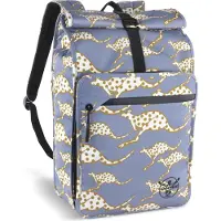Chiemsee Rugzak 'Jump N Fly' sand / lila / wit
