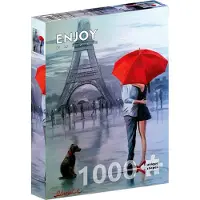 Enjoy Puzzel Parijs voor twee personen 1000 stuks 1 St