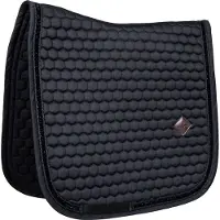 Kentucky Horsewear Horsewear - Zadeldoek glitter band dressage zwart