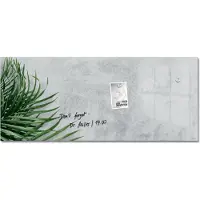 Sigel glasmagneetbord Artverum 130x55cm botanic