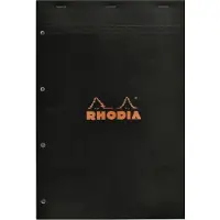 Rhodia N°20 schrijfblok & schrift A4+ 80 vel Zwart