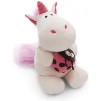 Nici Unicorn Theodor With Ladybird Teddy 35 Cm Roze Kinderen