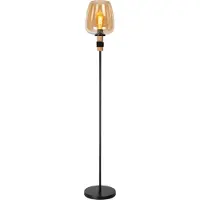 Lucide ILONA - Vloerlamp - Ø 34 cm - 1xE27 - Amber