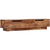 vidaXL Tv-meubel 145x30x30 cm massief hout