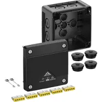 Spelsberg Abox Pro 025-2,5²/sw Aftakkast (l x b x h) 92 x 92 x 60 mm Zwart IP66, IP67, IP69 1 stuk(s)