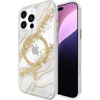 Case-mate iPhone 16 Pro Max Case [Compatibel met MagSafe] - Stijlvolle marmeren telefoonhoes met valbescherming van 3,5 meter - Premium magnetische h