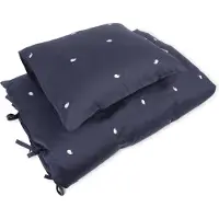 Filibabba Beddengoed - Junior - Midnight/Geborduurd De walvis Ch - - Julinor - Beddengoed - Junior