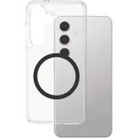 PanzerGlass CARE by Flagship Case - Transparant Urban Combat w. - Zwart QI Module Samsung S25 Plus