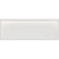 Guido Gusto Mat wit RVS Inbouwnis 30x90x10cm met tegelflens en RGB verlichting