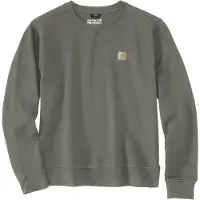 Carhartt - Women's Tencel Fiber Series Crewneck Sweatshirt - Trui XL, olijfgroen