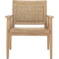 Bloomingville Sorrento Loungestoel, naturel, hout