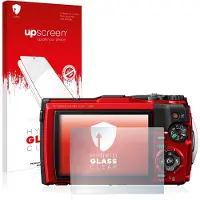 Upscreen - Screenprotector voor Olympus Tough TG-6 - Folie Beschermfolie Beschermglas transparant