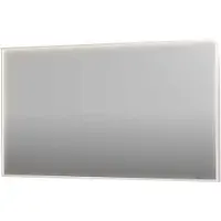 Ink Spiegel SP19 140x4x80 cm incl. direct LED-Verlichting Rondom en Spiegelverwarming Mat Wit