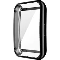 Strap-it TPU case - zwart bescherm hoesje geschikt voor Huawei Band 7 - zwarte beschermhoes voor Huawei Band 7