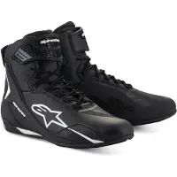 Alpinestars Faster-4 Zwart Wit Motorschoenen Maat 40
