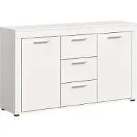 Xonox Jam dressoir 2 deuren, 3 lades wit.