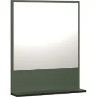 Trendteam Wandspiegel met 1 plank l60 cm purebliss