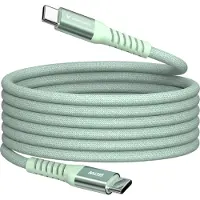 Verbatim Sync&Charge 60W, 120 cm, USB-C/USB-C, magnetisch, groen, modelnummer 31864