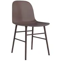Normann Copenhagen Stoel Form Chair Steel Brown