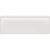 Guido Gusto Mat wit RVS Inbouwnis 30x90x10cm met tegelflens en LED verlichting