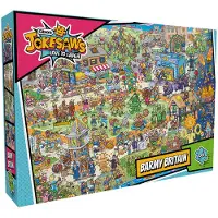 Gibsons Puzzelgrappen: Bizarre Britse Puzzel, 1000 stukjes