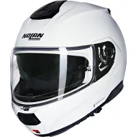 Nolan N100-6 Classico Systeemhelm Wit/Metallic M unisex