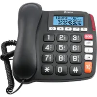 Olympia Telefoon 4520, bedraad, Telefoon, Zwart, Wit