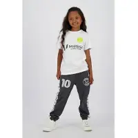 Messi T-shirt wit Jongens/Meisjes Polyester Ronde hals Logo - maat 176