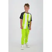 Messi T-shirt wit Jongens/Meisjes Polyester Ronde hals Meerkleurig - maat 152