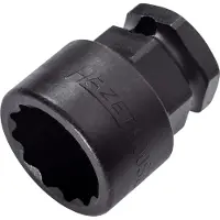 Hazet 900SZ6-22 900SZ6-22 Buiten-dubbel-zeskant-tractionprofiel Dopsleutelinzetstuk 22 mm 1/2 (12,5 mm)