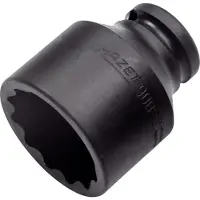 Hazet Krachtdopsleutel 900SZ-34 · 1/2 inch (12,5 mm) vierkant hol · Buitentwaalfkant tractieprofiel · SW 34 mm