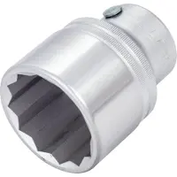 Hazet Dopsleutel 1000AZ-1.5/8 · 3/4 inch (20 mm) vierkant hol · Buitentwaalfkant profiel · SW 1,5/8?