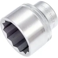 Hazet Dopsleutel 1100Z-65 · 1 inch (25 mm) vierkant hol · Buitentwaalfkant profiel · SW 65 mm