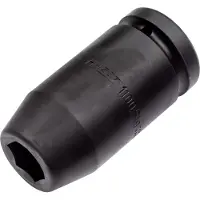 Hazet Krachtdopsleutel 1100SLG-24 · 1 inch (25 mm) vierkant hol · Buiten-zeskant-profiel · SW 24 mm