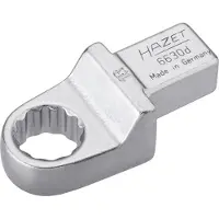 Hazet Insteekringsleutel 6630D-16 · 14 x 18 mm insteekvierkant massief · Buitentwaalfkant tractieprofiel · SW 16 mm