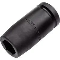 Hazet Krachtdopsleutel 1100SLG-30 · 1 inch (25 mm) vierkant hol · Buiten-zeskant-profiel · SW 30 mm