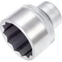 Hazet Dopsleutel 1100Z-60 · 1 inch (25 mm) vierkant hol · Buitentwaalfkant profiel · SW 60 mm