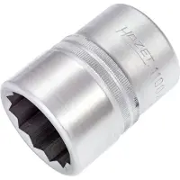 Hazet Dopsleutel 1100Z-36 · 1 inch (25 mm) vierkant hol · Buitentwaalfkant profiel · SW 36 mm