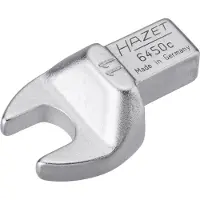Hazet Insteek-steeksleutel 6450C-11 · 9 x 12 mm insteekvierkant massief · Buiten-zeskant-profiel · SW 11 mm