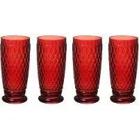 Villeroy & Boch Longdrinkgläser Boston Coloured 400 ml Set van 4